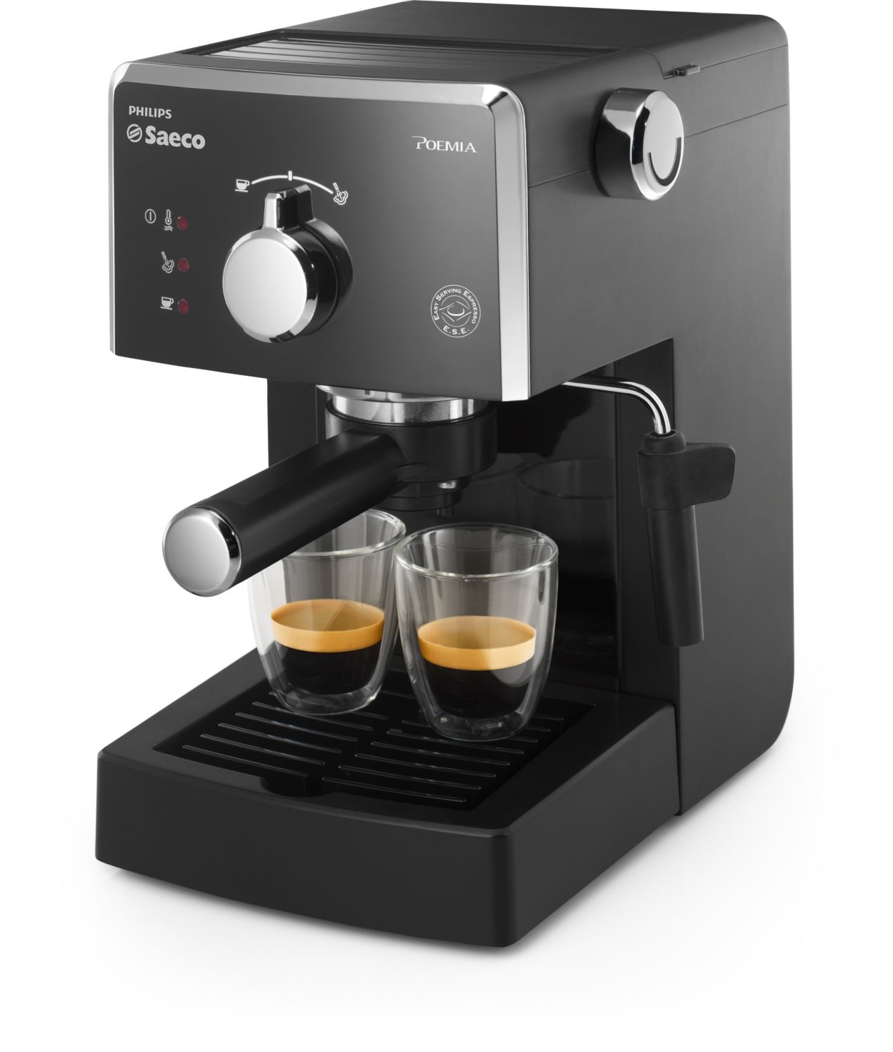 Poemia Cafeteira expresso manual HD8323/41 Saeco